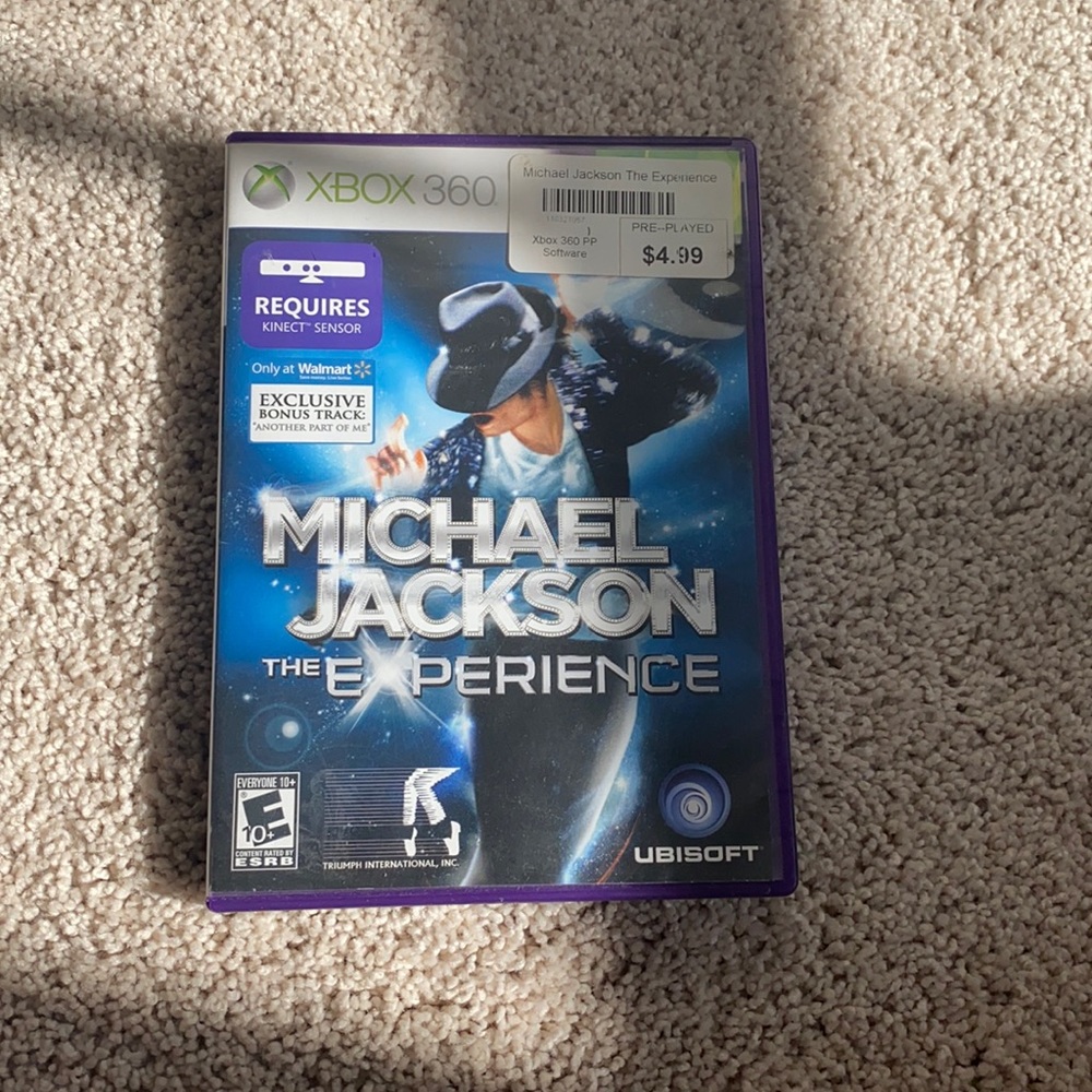 Xbox Michael Jackson game